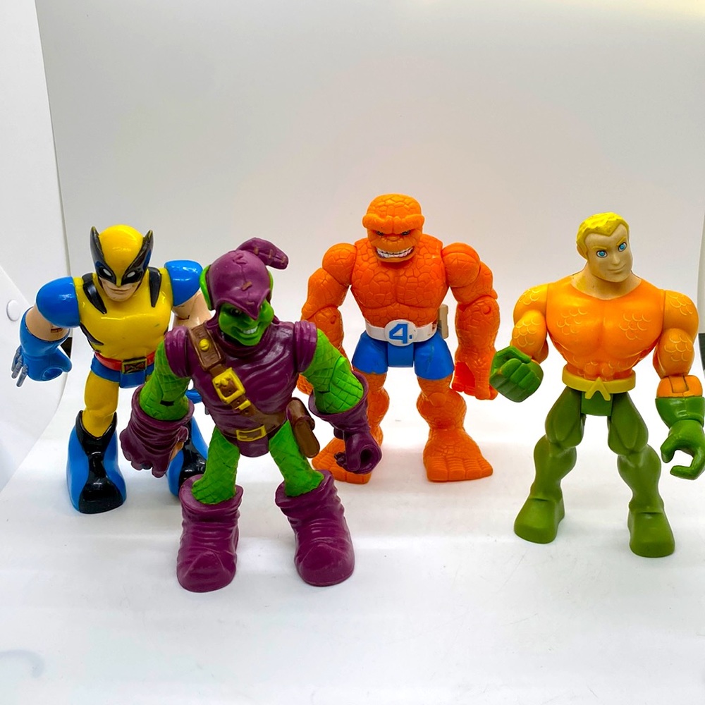 Vtg Marvel DC Superhero Friends